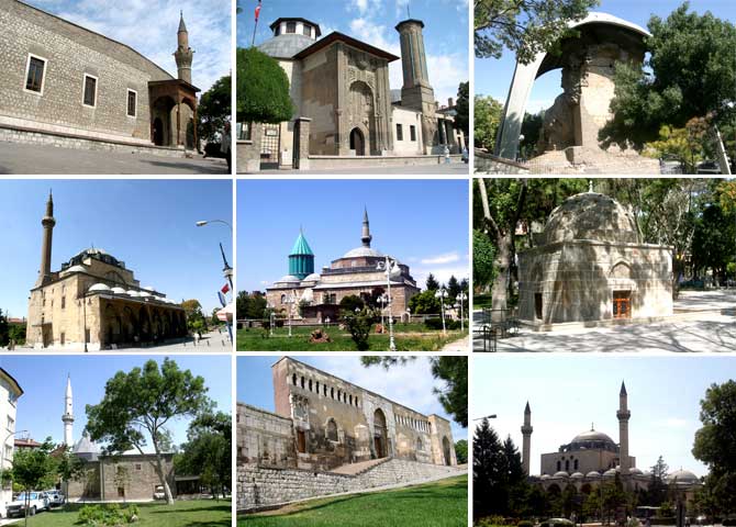 Konya'nın Tarihi Yerleri ve Kültürel Özellikleri