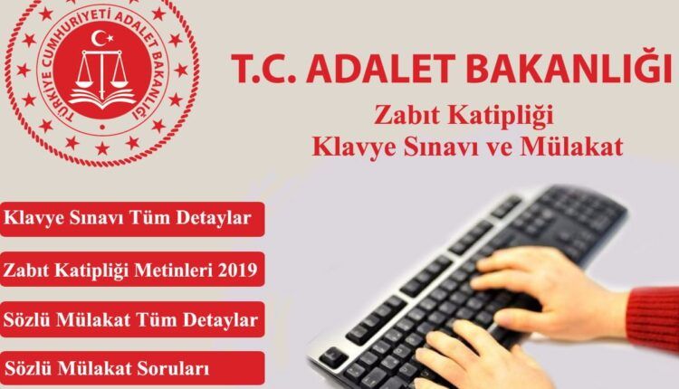 Zabıt Katipliği Klavye Sınavı