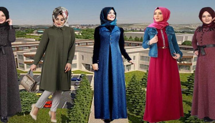 En Güzel Üniversite Tesettür Giyim Kombinleri